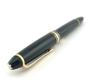 ★ BP ★　１円　MontBlanc　モンブラン　14C　万年筆　マイスターシュテック　ブラックｘゴールド　ジャンク 【ペン】【万年筆】【中古】