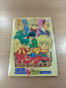 【E3596】送料無料 書籍 ハンター×ハンター ハンターの系譜 ( GBC 攻略本 HUNTER B6 空と鈴 )