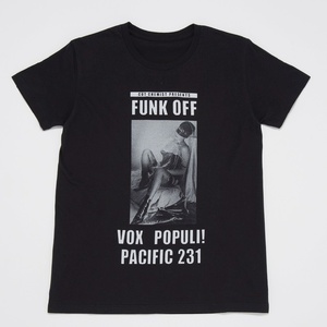 激レア!! 未使用品!! Cut Chemist Presents Funk Off -Vox populi! And Pacific 231 T-Shirts Tシャツ Mサイズ カットケミスト 送料￥230-