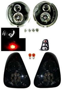 MINI ミニクーパー R50 R52 R53 LED ヘッドライト & テール SET セット 送料無料