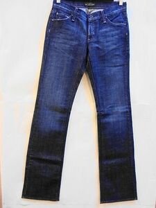 s14 定価￥26,040 アメリカ製 未使用 dry aged denim ジェームズジーンズ size23 ブーツカット フレア ローライズ デニム ダメージ加工