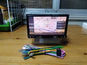 動作確認済/カロッツェリア SDナビ AVIC-RZ09/TV地デジフルセグ/Bluetooth/タッチパネル正常/USB/SD/AUX/ 7インチ B-CAS付属/HDMI対応/ipod