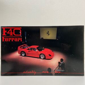 未組立 PROTAR 1/24 FERRARI F40 プロター フェラーリ イタリア製 スーパーカー プラモデル ミニカー モデルカー