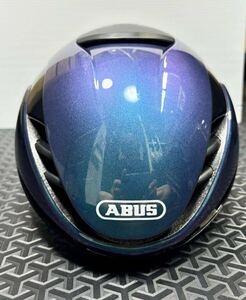 【美品】　ABUS GAMECHANGER 2.0 アブス ゲームチェンジャー 2.0 自転車用エアロヘルメット　Lサイズ