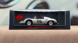 スパーク SPARK 1/43 ポルシェ Porche 718 RS61 タルガフローリオ Targa Florio 1961#136　S4149