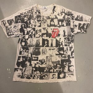 ☆Lee リー☆ 90s Lee Rolling Stones AOP T-shirt Exile on Main Street 総柄 ヴィンテージ 半袖 Tシャツ バンド Vintage T-Shirt Band