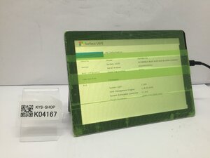 ジャンク/ Microsoft Surface Go Intel Pentium 4415Y メモリ8.19GB NVME128.03GB 【K04167】