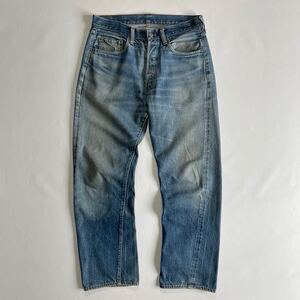 ヒゲ美色♪66後期 70s USA製 Levis 501 W33L33 オリジナル ビンテージ ゴールデンサイズ リーバイス 501 66後期 赤耳 79年製