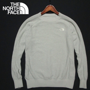 【ザ・ノース・フェイス】 定価2.2万　コンフォーティブウールトレーナー　グレー　パイルニット （M） THE NORTH FACE　ゴールドウィン