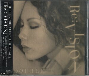 D00138517/【即決/送料無料】CD2枚組/DOUBLE (ダブル・平沢貴子)「Re : Vision / Greatest Remix Vol.2 (2002年・FLCF-3930・R&B・ニュー