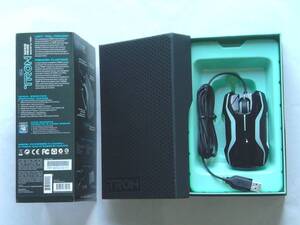 【中古】『TRON Gaming Mouse』designed by Razer｜RZ01-00520100-R3U1(パッケージの表示)【ラバー部にベタつき：有｜現状渡し】