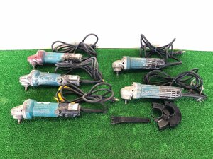 大量 makita マキタ ディスクグラインダー 5個 まとめ サンダー 9533BLA GA4032 電動工具 100V