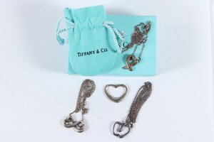 【4点】TIFFANY&CO ティファニー ネックレス アップル/ラビングハート/オープンハート 925 刻印 含む アクセサリー まとめ売り 4709-AM