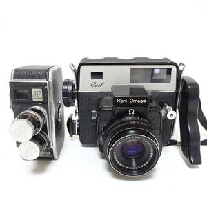 KONICA Koni-Omega 1:3.5 f＝90mm Paillard BOLEX カメラ2個セット 動作未確認 ジャンク品 80サイズ発送 KK-2771061-202-mrrz