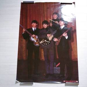 ビートルズ G④ 大判 ポスター メンバー The Beatles ODEON 東芝EMI グッズ