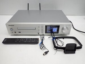 Pioneer NC-50 2016年製 パイオニア ネットワークCDレシーバーアンプ リモコン/AM FMアンテナ付 CD以外動作品 ジャンク品 ∩ 70E92-1