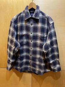 OLD GAP オールドギャップ チェック柄 長袖 シャツ S メンズ 古着