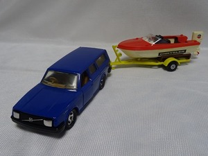 VOLVO ESTATE+TRAILER MATCHBOX イギリス製 マッチボックス 