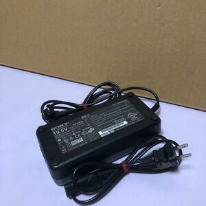 中古SONY/ソニー 純正ACアダプター VGP-AC19V54/19.5V 7.7A/外径約6mm 内径約4mm動作品SHA859