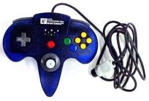 中古ニンテンドウ64ハード ホリコマンダーN64(ブルー)