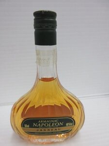 未開栓 ARMAGNAC JANNEAU NAPOLEON アルマニャック ジャノー ナポレオン ミニボトル 50ml ブランデー