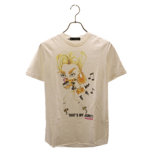 DSQUARED2 ディースクエアード フロントプリントTシャツ 半袖カットソー S71GD0027 S20694 ホワイト