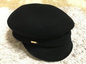CA4LA カシラ アシンメトリーキャスケット 帽子 ブラック　美品
