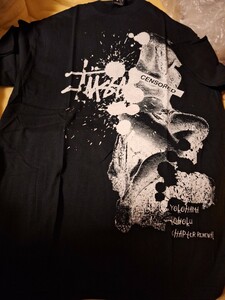 dead stock! old stussy tee tシャツ black L 新品未使用