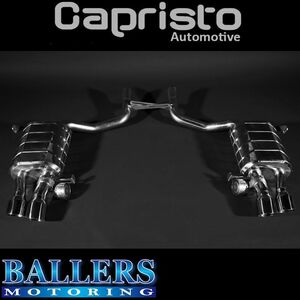 マセラティ QUATTROPORTE クワトロポルテ カプリスト バルブシステムエキゾーストユニット付 マフラー capristo 02MA07103001