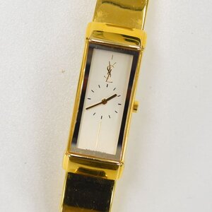 1円 可動品 腕時計 イヴサンローラン YVES SAINT LAURENT 5421-H05551 クォーツ レディース シルバー 同梱不可