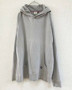 AIGLE　エーグル　プルオーバーパーカー　フーディ　Hoodie　メンズ　Lサイズ　グレー　アウトドア