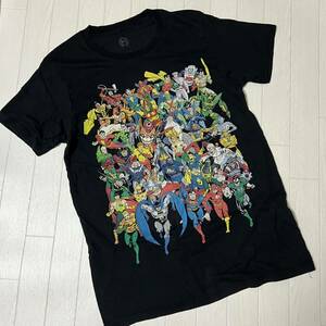 ヨーロッパ古着 Vintage アメコミ 半袖 Tシャツ MARVEL マーベル 全員集合 US古着 スーパーマン バットマン ヴィンテージ ビンテージ