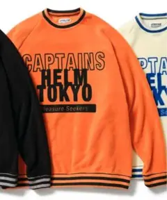 新品　CAPTAINS HELM　#P-LINE FLEECE CREW