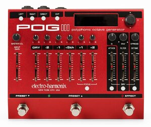 ELECTRO HARMONIX POG3 Polyphonic Octave Generator ポリフォニック オクターブ ジェネレーター ギターエフェクター エレハモ