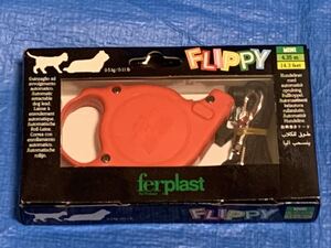 送料無料～Flippy 伸縮自在リード フリッピーワン ミニ コードタイプ 赤　4.35m 犬 （5kgまで）さんぽグッズ 散歩