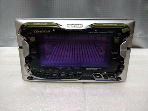 送料無料 KENWOOD DPX-8000MJ CD/MD 2DINデッキ ジャンク品 ケンウッド