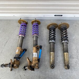 トヨタ GX81 JZX81 マーク2 クレスタ チェイサー JIC車高調 1台分 前後セット ストラット TOYOTA JIC coilover suspension