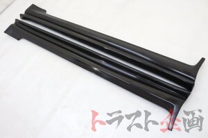 オオクボファクトリー GT-Rフェンダー用 サイドステップ スカイライン 25GTターボ ER34 後期 ４ドア トラスト企画 U 1101620108-1