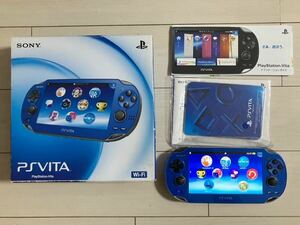 SONY PSVITA PCH-1000 ZA04 本体 wifiモデル 箱 説明書 付き 動作品 初期化 プレイステーション ビータ ヴィータ プレステ ソニー 送料無料