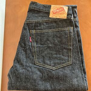 未使用品 DENIME 224-66B 66MODEL W33 L30 warehouse ウェアハウス製 ドゥニーム 復刻 BLACK DENIM ブラックデニム　