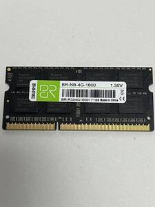 中古　DDR3-1600 4GB 1.35V 1本 /管理番号0000058286⑧