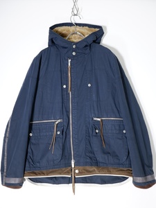 ジョン アンダーカバーJohn UNDERCOVER 2015AW JUP4202 パラフィンテープ ボアパーカージャケット[MJKA70097]