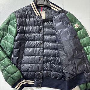 定価18万!!!2022年モデル!!!【モンクレール MONCLER】「LONGUE SAISON」ロゴワッペン◎ キルティング◎ ブルゾン ダウンジャケット 2 M