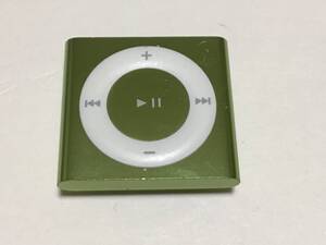 iPod shuffle 4世代イエローグリーンno.36 バッテリー交換済作動品