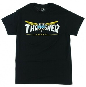 スラッシャーｘベンチャー★Thrasher x Venture コラボTシャツ♪S ブラック