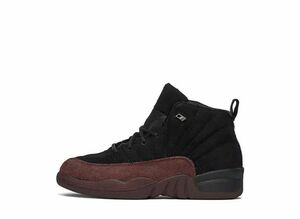 A Ma Manire Nike PS Air Jordan 12 "Black and Burgundy Crush" 19cm FB2686-001