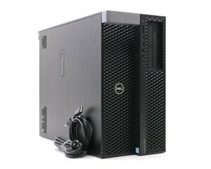 DELL Precision 7920 Tower Xeon Gold 6128 3.4GHz メモリ128GB 512GB(SSD)+3TB(HDD)x2 P5000x2基 BD-RE Windows10 Pro for WS 小難