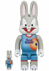 R@BBRICK BUGS BUNNY 100% & 400% ラブリック バックスバニーBE@RBRICK ベアブリック MEDICOM TOY メディコムトイ スペース・プレイヤーズ