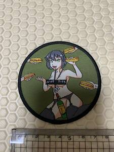 AX Katou Patch WGW Sayori ワッペン パッチ ベルクロ