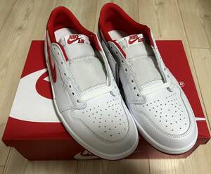 NIKE AIR JORDAN 1 RETRO LOW OG WHITE/UNIVERSITY RED 28.5 エア ジョーダン 1 レトロ ロー ホワイト ユニバーシティレッド ナイキ 